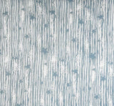 1 Yard Blue Rayon Crinkle Fabric with Elegant Pleated Texture for Dresses Skirts and Blouses 50/52 Inch Width