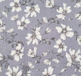 1D1482 Ash Rayon Crinkle Fabric - Ash Textured Crinkle, 50/52" Width (1 Yard)