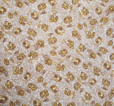 1 Yard Tan Rayon Crinkle Fabric Lightweight with Soft Textured Finish for Blouses Dresses and Skirts 50/52 Inch Width