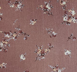 1 Yard Rose Rayon Crepon Crinkle Fabric Rayon Lightweight Apparel Fabric 50/52 Inch Width