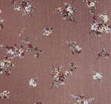 1D1536 Rose 100 Percent Rayon Fabric - Crinkle Texture, 50/52" Width (1 Yard)