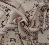 Rayon Crinkle 1D1587 Rayon Fabric - Taupe Crinkle Texture, 50/52" Width