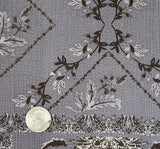 Rayon Crinkle 1D1587 100 Percent Rayon Fabric - Warm Gray, Crinkle Texture, 50/52" Width