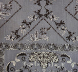 1 Yard Textured Warm Gray Rayon Crinkle FabricRayon Crepon Apparel 50/52 Inch Width