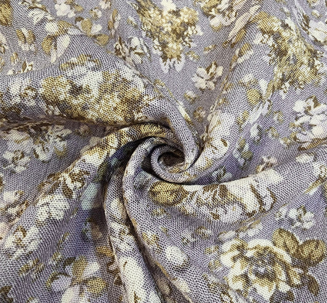 Rayon Crinkle 1D1590 Dune Rayon Fabric - Dune Textured Crinkle, 50/52" Width (1 Yard)