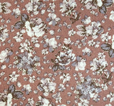 1 Yard Rose Rayon Crinkle Fabric Rayon Lightweight Apparel 50/52 Inch Width