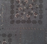 1 Yard Soft Warm Gray Rayon Crepon Crinkle Fabric Rayon Apparel Textile 50/52 Inch Width