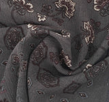 Rayon Crinkle 1D1601 100 Percent Rayon Fabric - Warm Gray, Crinkle Texture, 50/52" Width