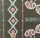 1 Yard Deep Gray Rayon Crinkle Fabric, 50/52" Wide Lightweight Apparel Material