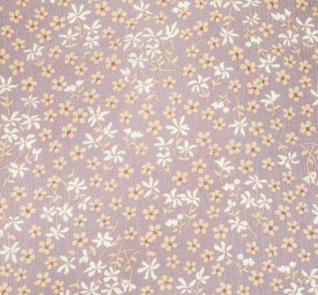 1 Yard Rayon Crinkle Fabric Pale Mauve Rayon Pale Mauve 50 to 52 Inches Wide