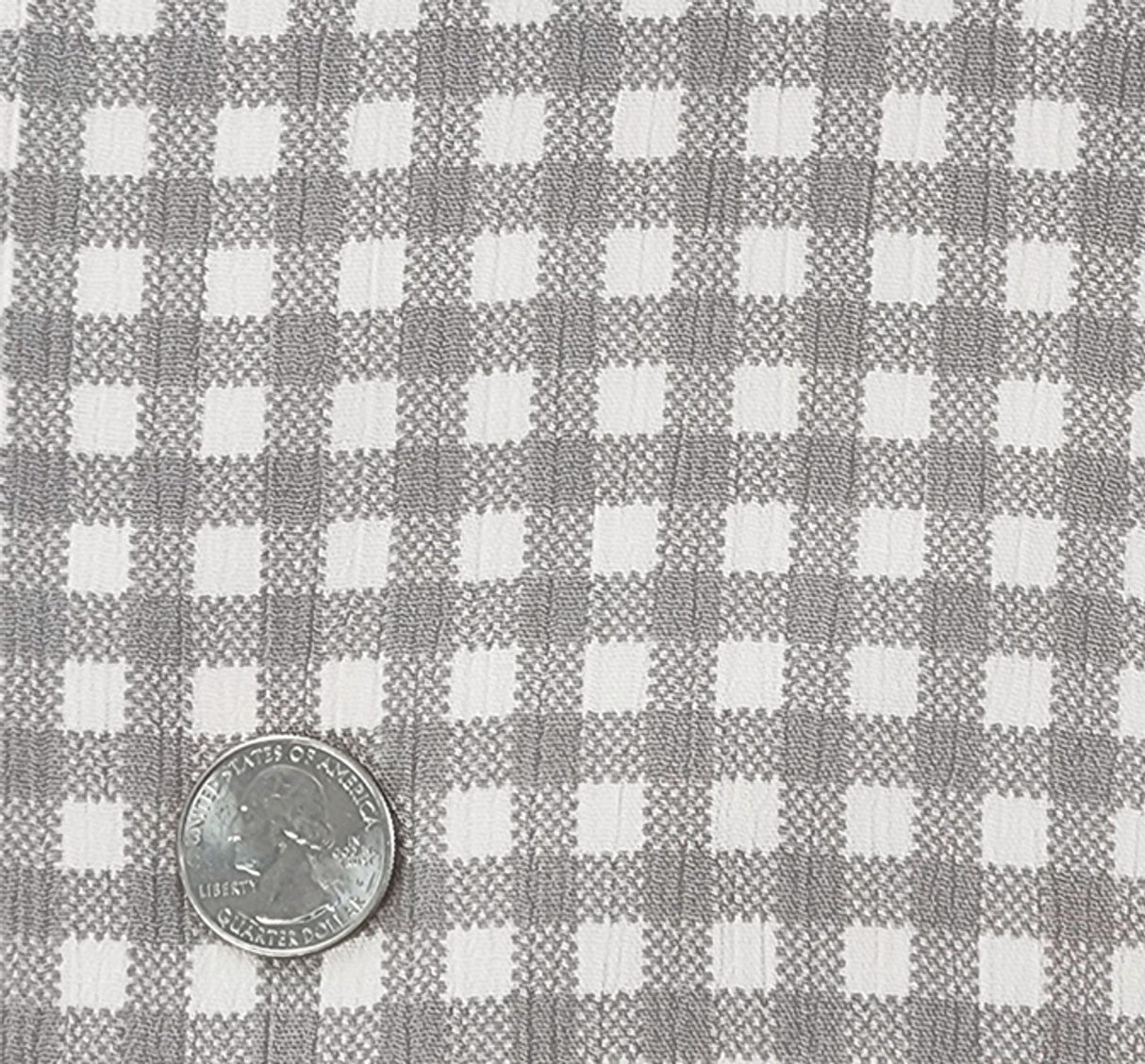 1 Yard Rayon Crinkle Fabric Dark Cement Rayon Dark Cement 50 to 52 Inches Wide