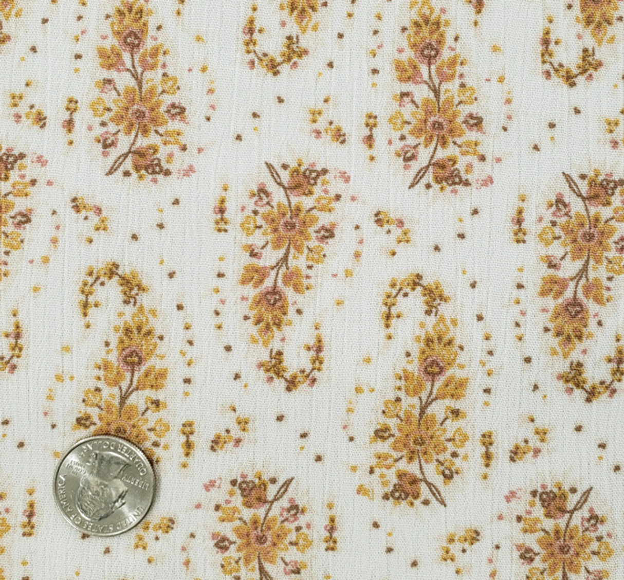 1 Yard Rayon Crinkle Fabric Neutral Rayon Neutral 50 to 52 Inches Wide