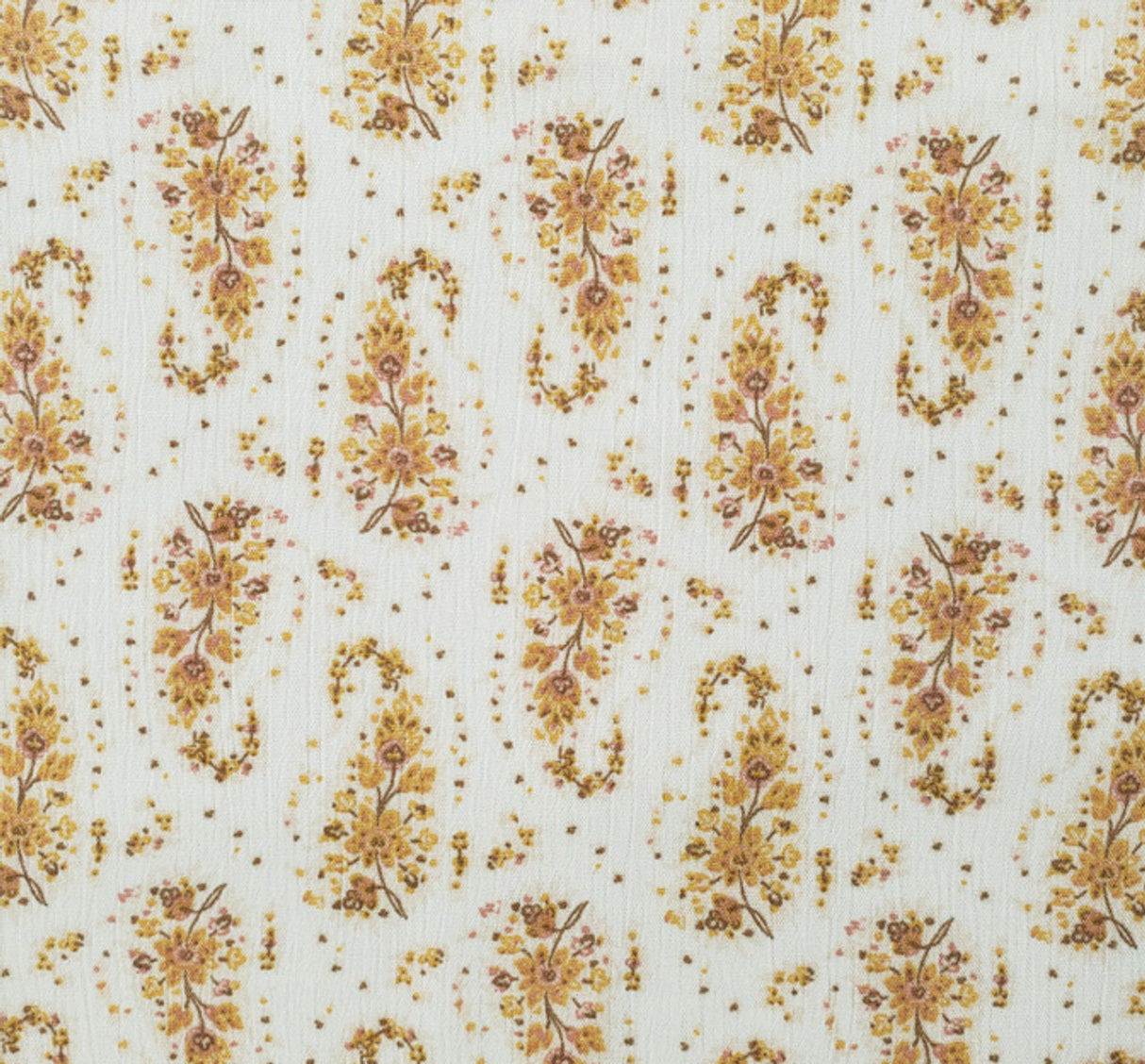 1 Yard Rayon Crinkle Fabric Neutral Rayon Neutral 50 to 52 Inches Wide