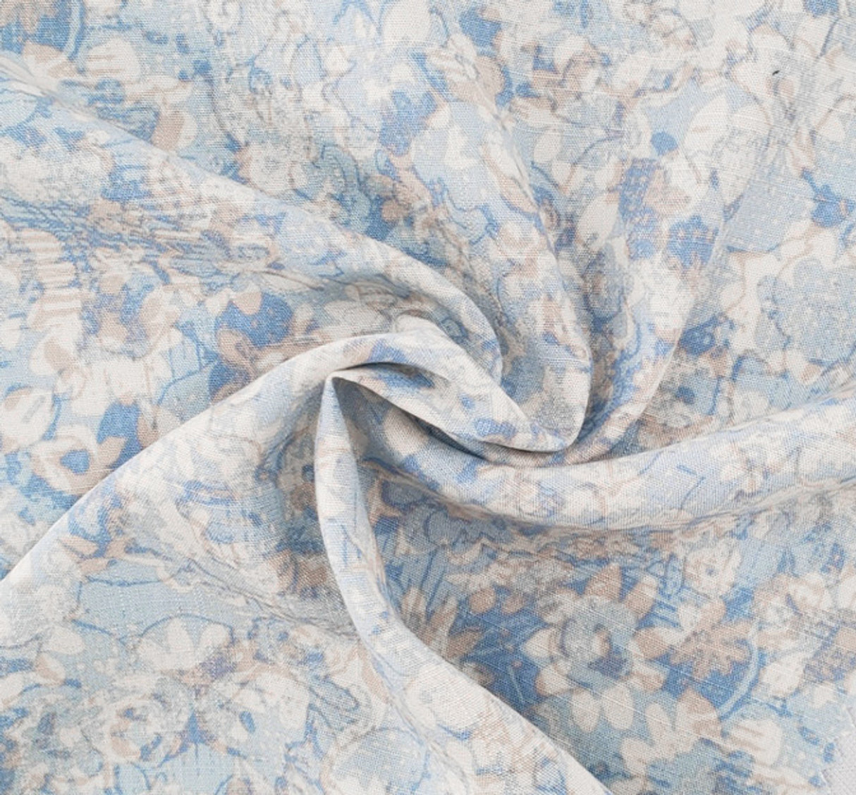 Sky Gray Rayon Slub 1 Yard Fabric 55/56" Soft Textured Rayon Apparel Material