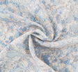 Rayon Slub 1D1673 100 Percent Rayon Fabric - Sky Gray, Slub Texture, 55/56" Width