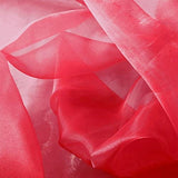 1 Yard Sparkle Crystal Sheer Organza Fabric, 60? Wide Shiny 100% Polyester Fabric for Fashion, Crafts, Decorations