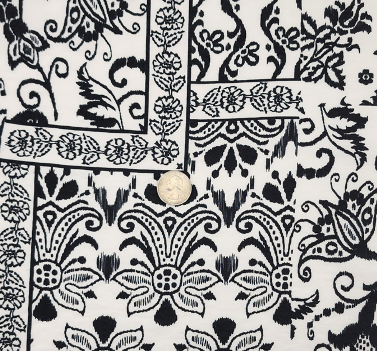 Rayon Nylon Poplin Off White 1 Yard Lightweight 57/58" Apparel Fabric