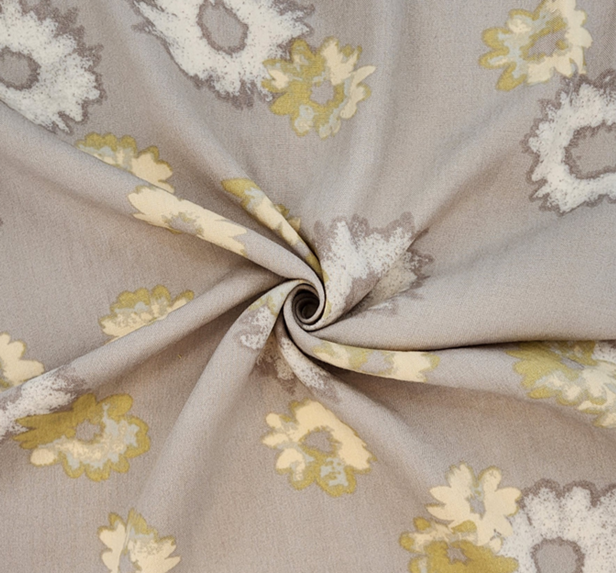 1 Yard Rayon Poplin Fabric Cement Lightweight Apparel Material 55/56 Inches Width