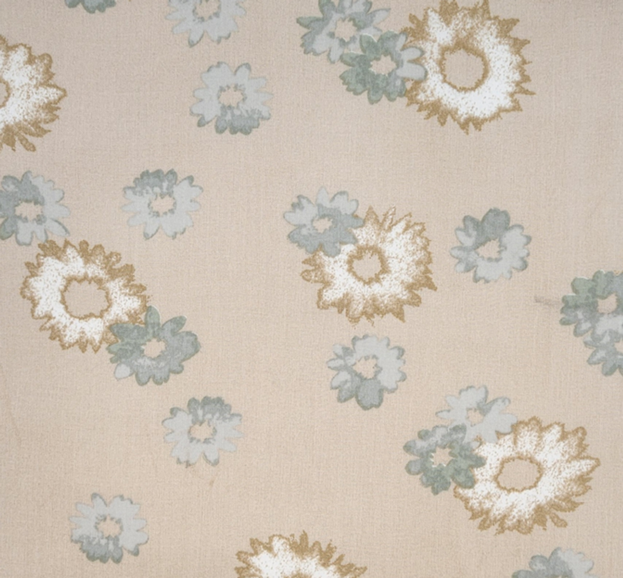 Rayon Poplin Cream Bread 1 Yard Lightweight 55/56" Apparel Fabric