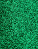 Heavy Polyester Mechanical Stretch Soft Faux Sherpa Fleece Fabric - Sage, Black, Green, Fuchsia, Beige, 59-61" Wide
