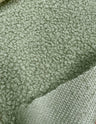 Heavy Polyester Mechanical Stretch Soft Faux Sherpa Fleece Fabric - Sage, Black, Green, Fuchsia, Beige, 59-61" Wide