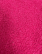 Heavy Polyester Mechanical Stretch Soft Faux Sherpa Fleece Fabric - Sage, Black, Green, Fuchsia, Beige, 59-61" Wide