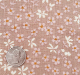 Cookie Doe Rayon Slub Fabric 55/56" 1 Yard Lightweight Soft Textured Fabric for Apparel