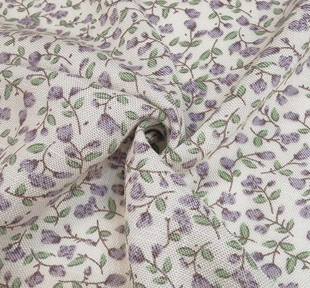 Rayon Slub 1D423 Lilac Marble Rayon Fabric - Lilac Marble, 55/56" Width