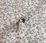 Rayon Slub Lilac Marble Fabric 55/56″ Wide, Linen Textured Lightweight Apparel 1 Yard Fabric