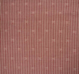 Rayon Dobby Pin Stripe Mauve 57/58" Apparel Fabric 1 Yard Lightweight, Soft Hand Finish