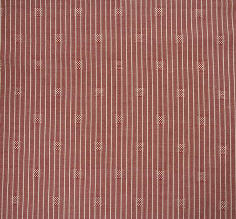 1 Yard Mauve Rayon Dobby Pin Stripe Fabric 57/58" Wide Lightweight Apparel Material
