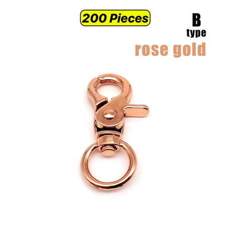 Shiny Metal Snap Hook for Bags & Handbag Straps