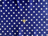 1 Yard Multi-Color Small Polka Dot Poly Cotton Fabric for Crafts Bedding Sewing Masks 60" Width