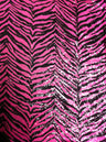 3Mm Mini Micro Bright Neon Sequins Zebra Pattern Nylon Mesh Fabric - Neon Lime/Black, Neon Fuchsia/Black