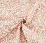 1 Yard Lightweight Soft Slub Fabric Orange Rayon Nylon Blend For Clothing 57/58 Inches Width