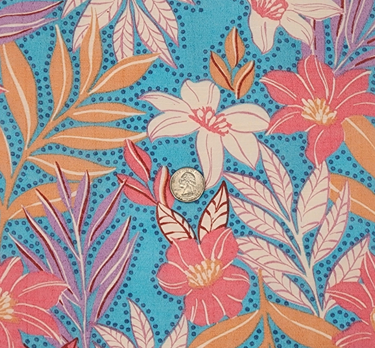 Rayon Nylon Soft Slub Turquoise 58/59? Lightweight, Breathable Apparel 1 Yard Fabric