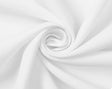 Stretch Cotton Poplin Cotton Fabric - White, 48/50" Width (1 Yard)