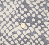 1 Yard Heather Gray Sweater Knit Fabric Soft Stretch for Cold Weather 58/60 Inches Wide