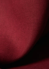 1 Yard Sangria Pure Linen Fabric, Midweight 5.5 oz Softened Solid Weave 52 Inch