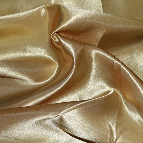 1 Yard Premium Satin Fabric by the Yard for Apparel & Events - Smooth & Lustrous 60" Width
