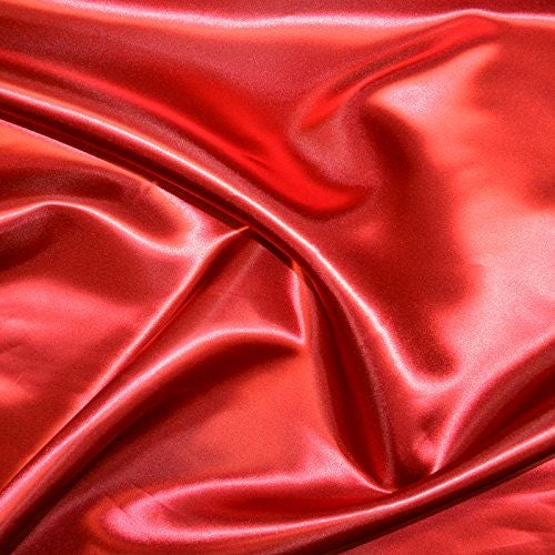 1 Yard Luxe Satin Fabric for Apparel & Event Decor - Smooth & High Sheen 60" Width