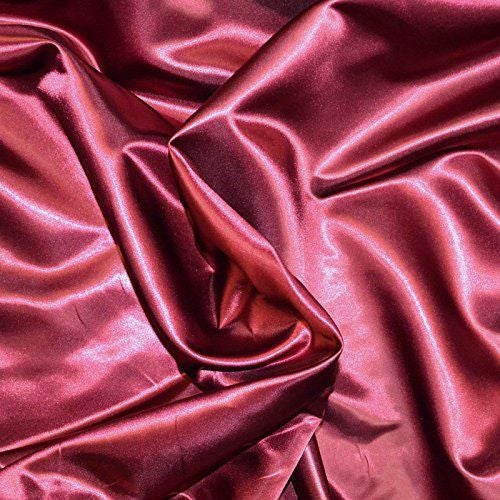 1 Yard Premium Satin Fabric by the Yard for Apparel & Events - Smooth & Lustrous 60" Width