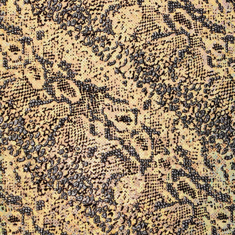 1 Yard Shakira Shattered Glass Foiled Spandex Fabric 4-Way Stretch, 60" Wide