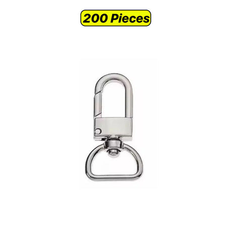 Custom Zinc Alloy Snap Hook for Bags & Keychains