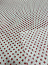 1 Yard Star Print Poly Cotton Fabric Lightweight Durable Apparel Material width