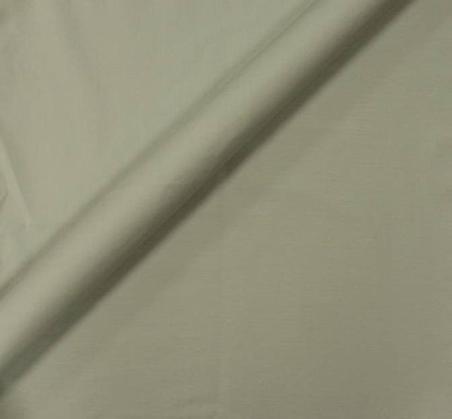 Stretch Cotton Poplin Fabric - Sage, 51/52" Width