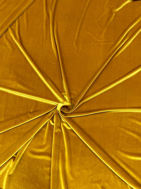 1 Yard Stretch Velvet Fabric Soft Durable Spandex Blend for Upholstery Events & Decor