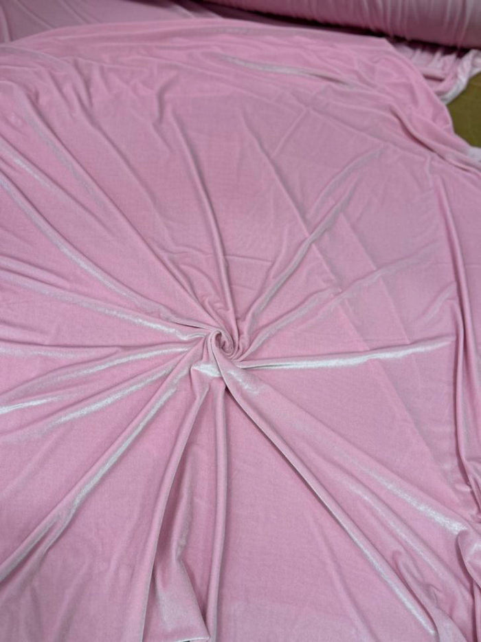 1 Yard Stretch Velvet Fabric Soft Durable Spandex Blend for Upholstery Events & Decor