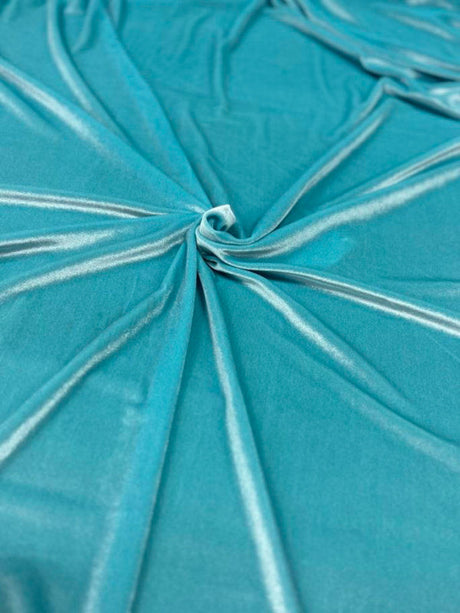 1 Yard Stretch Velvet Fabric Soft Durable Spandex Blend for Upholstery Events & Decor