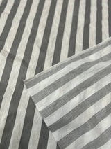 1 Yard Stripe Print Poly Cotton Fabric 1 Inch Durable Apparel Material width